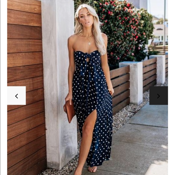 vici polka dot dress